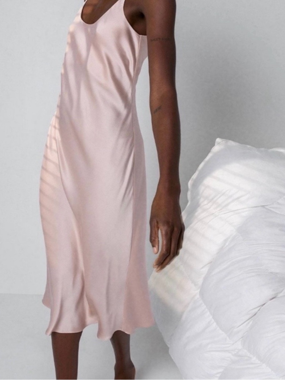 lunya Blush Pink nightgown